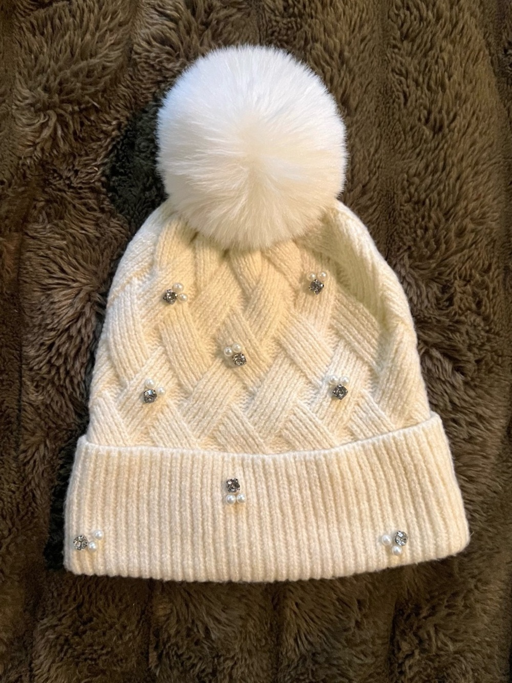 VINCE CAMUTO Embellished Beanie
